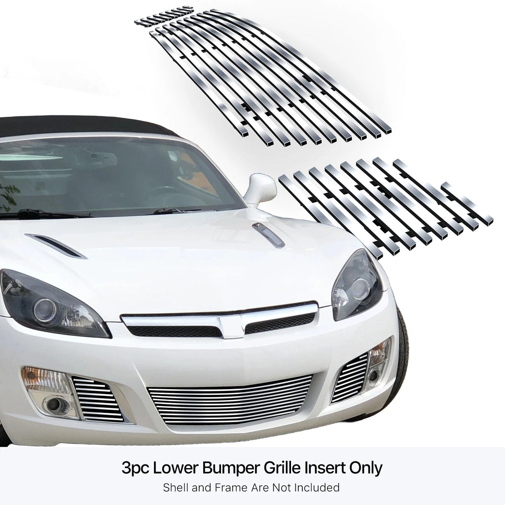 Stainless Chrome Billet Grille Insert for Saturn Sky Red Line (2007-2009)