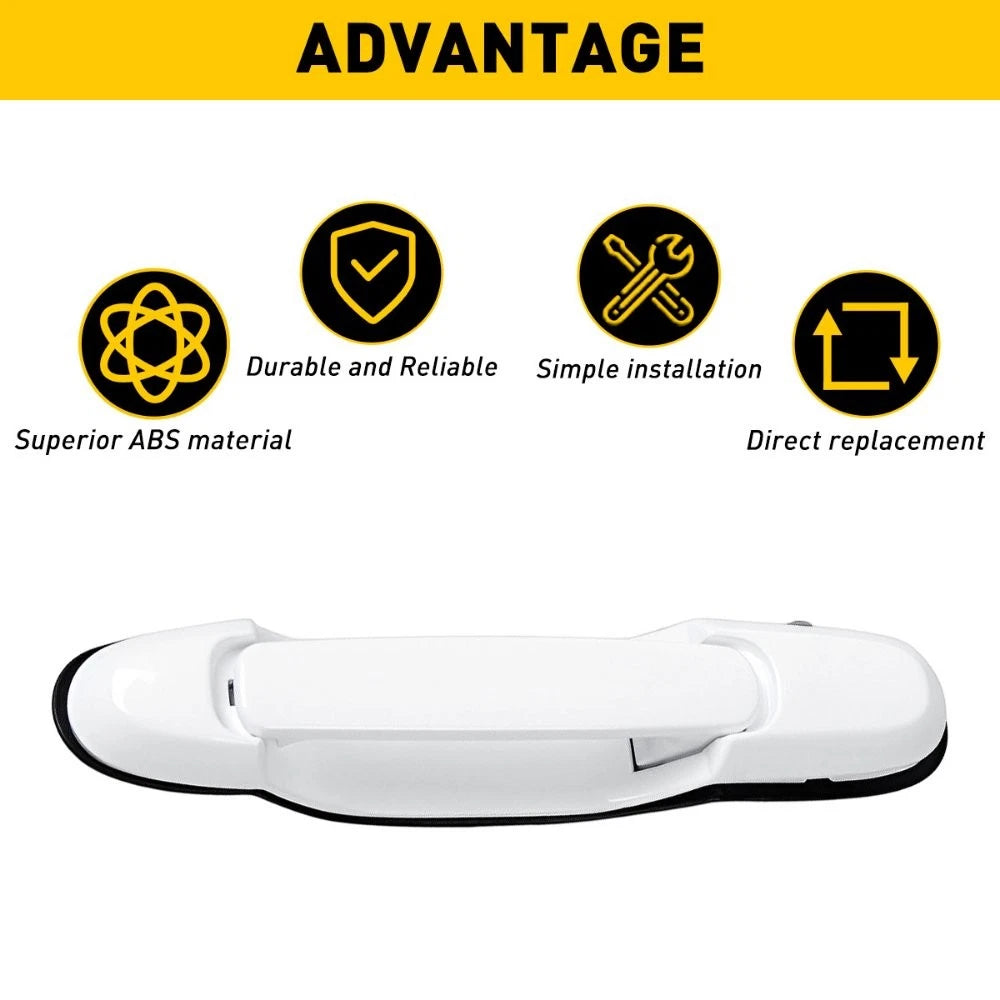 Sliding Door Handle for Toyota Sienna (1998–2003) - White H