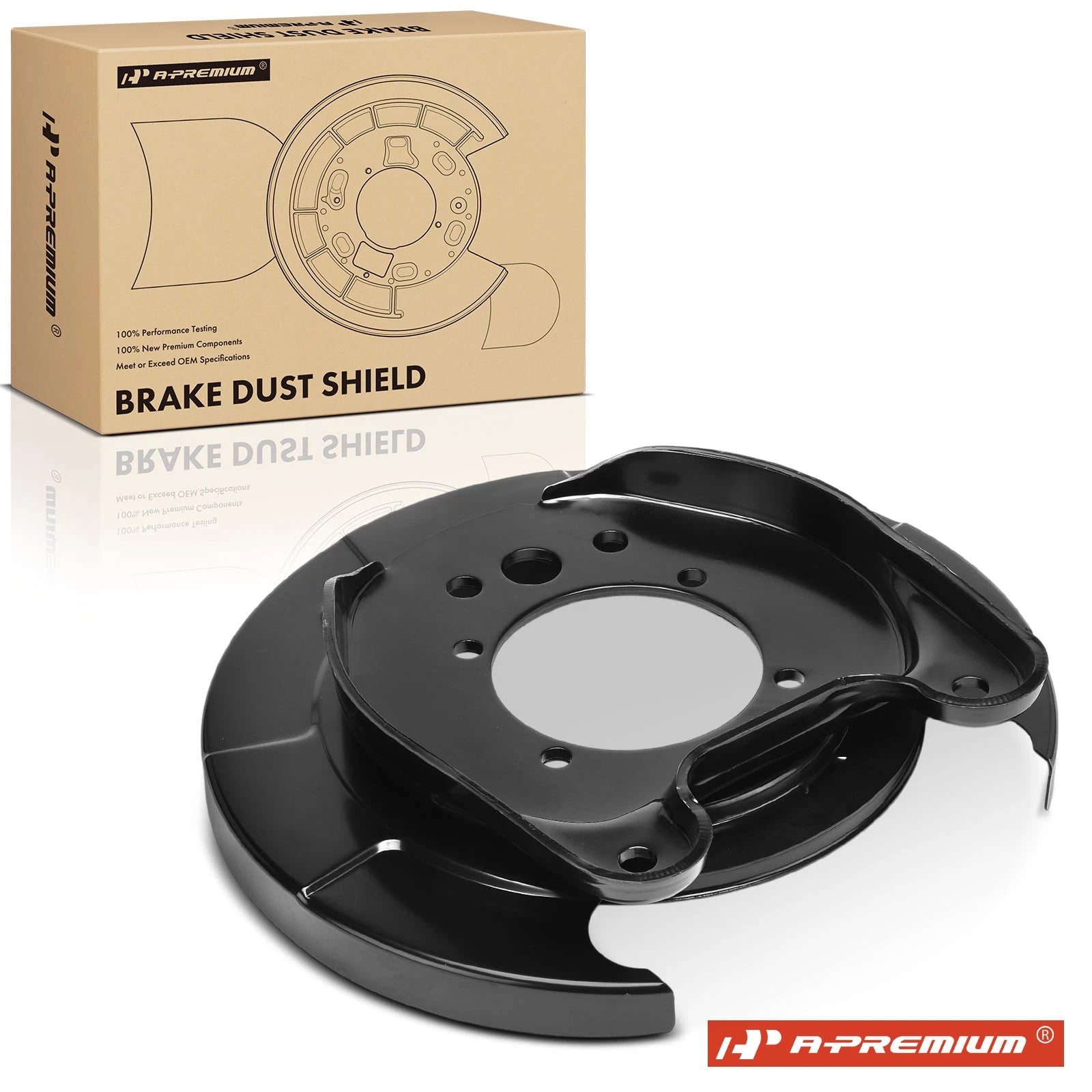 Rear Left Brake Dust Shield for Nissan Frontier, Xterra (2005–2020)