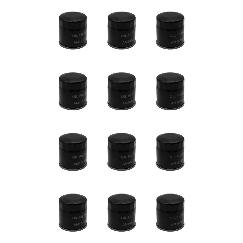 12 Pack Oil Filter for Kawasaki (49065-7010, 49065-2057, 49065-2062)