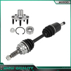 Front LH CV Axle Shaft + Wheel Hub Bearing for Ford Edge Lincoln MKX (2007–2010) AWD