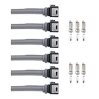 6X Ignition Coil Set & Spark Plug for Ford Edge F-150 2015–2018 2.7L V6 UF773