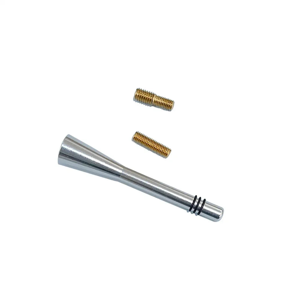 8cm Short Stubby Antenna Aerial AM/FM Radio Mast for Universal Car Silver