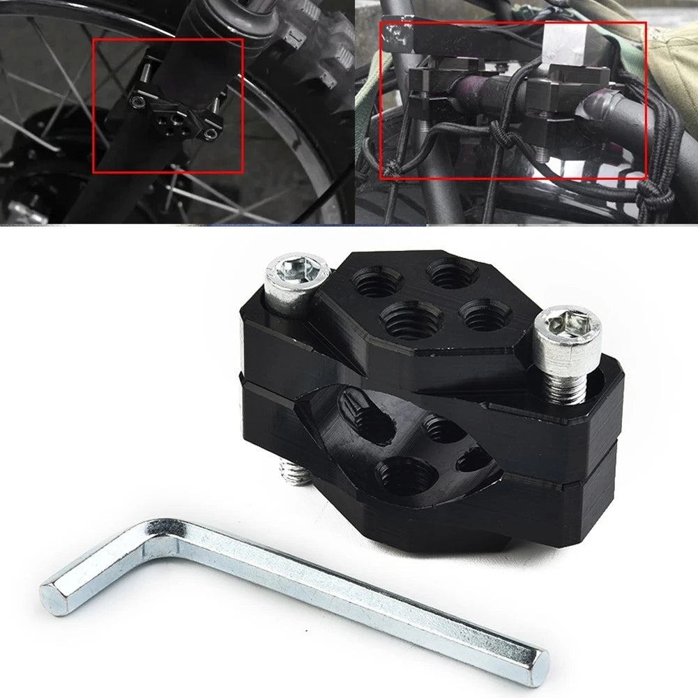 17-32mm Handlebar Bumper Mount Bracket Clamp for Motorcycle (LED Spot Fog-Light)