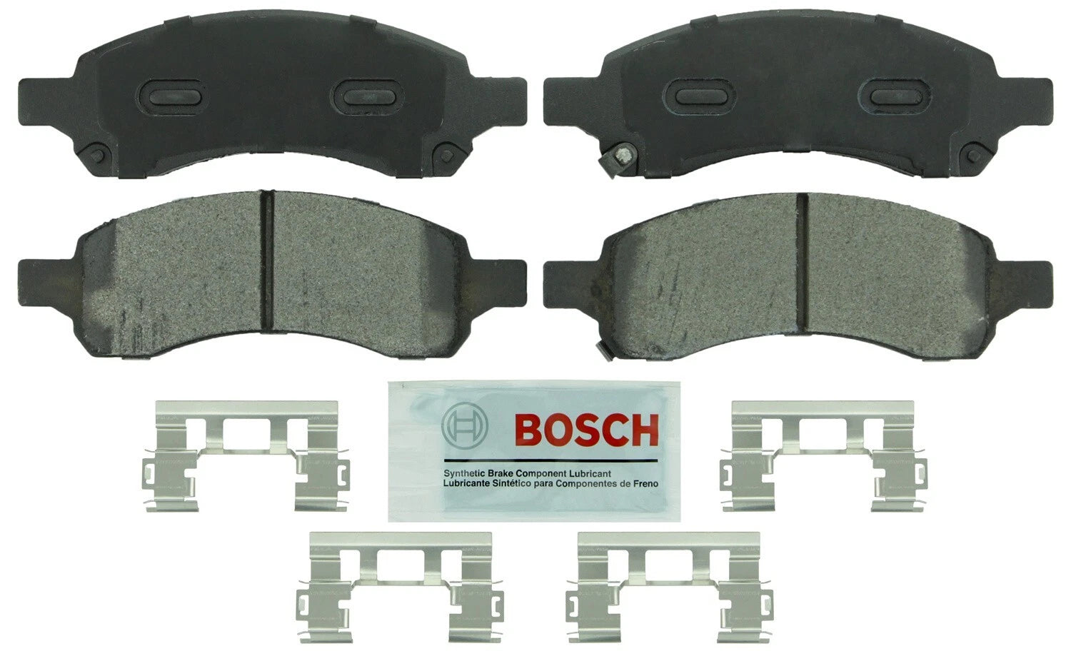 Bosch Front Blue Brake Pads w/ Hardware for