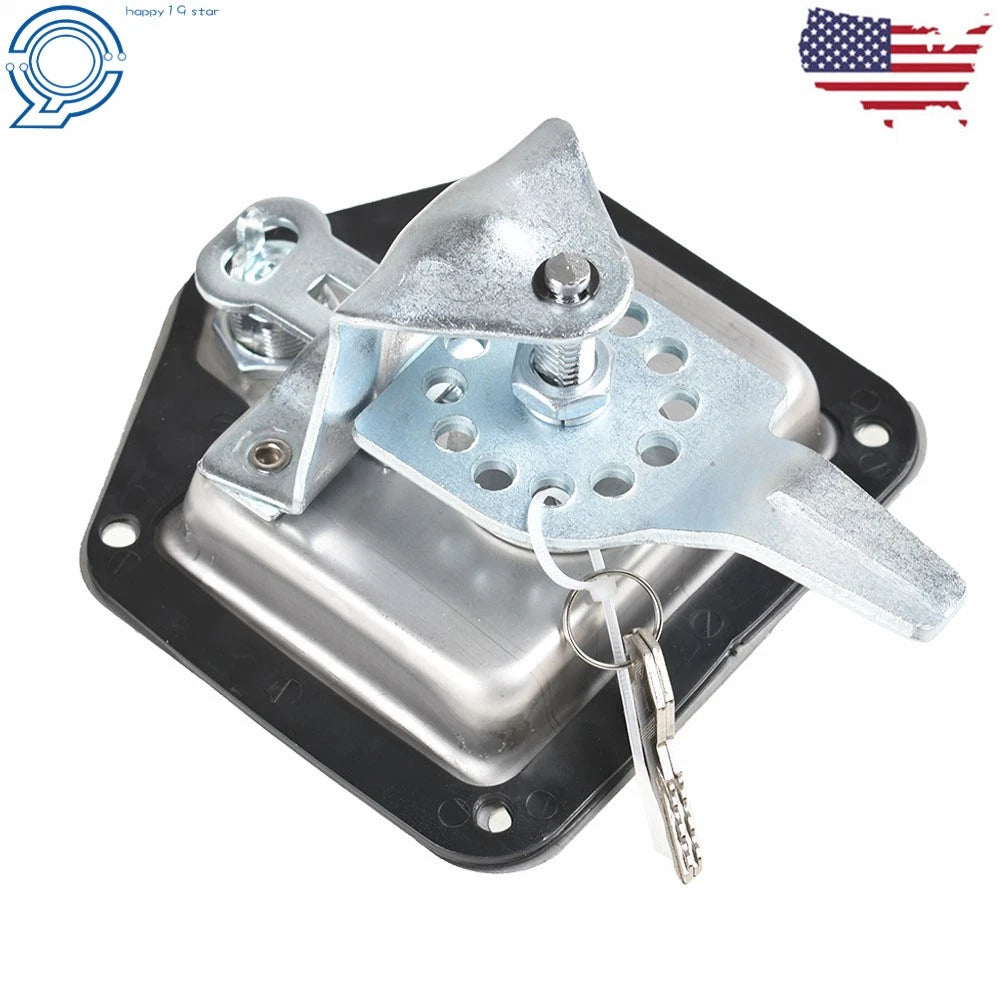 Set of 4 Trailer Door Latch T-Handle Locks for Camper RV Truck