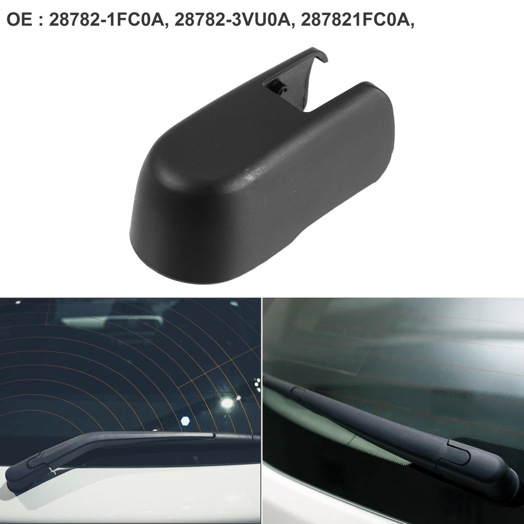 Rear Windshield Wiper Arm Cover Cap for Nissan Armada (2017–2022) Black