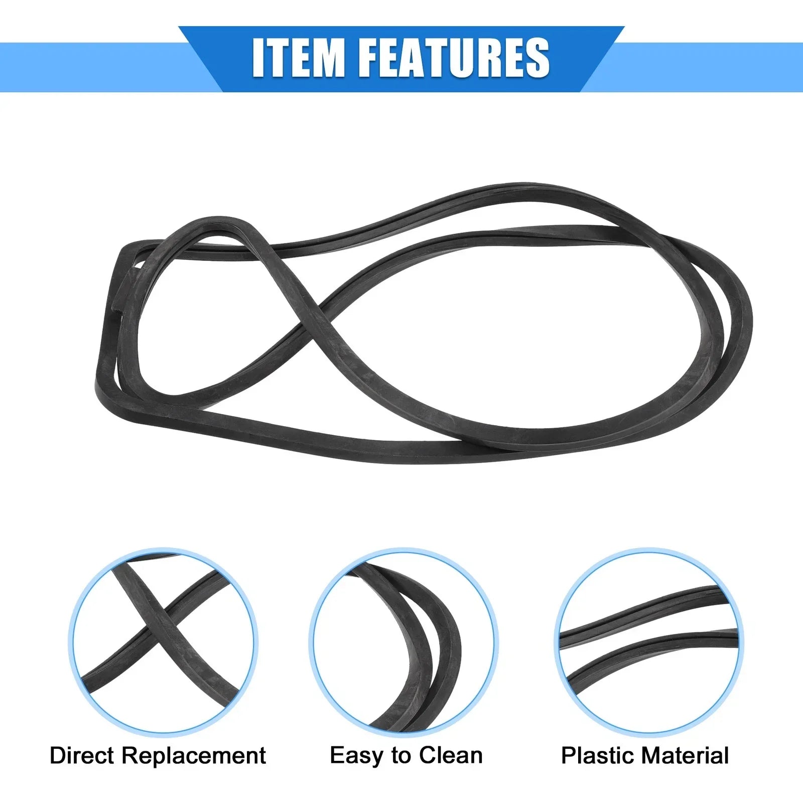 Valve Cover Gasket for Dodge Ram Truck 1999-2002 Rubber Black