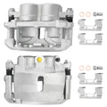 Pair Front Disc Brake Calipers with Brackets for Ford F-150 (2005–2010) 18B4974