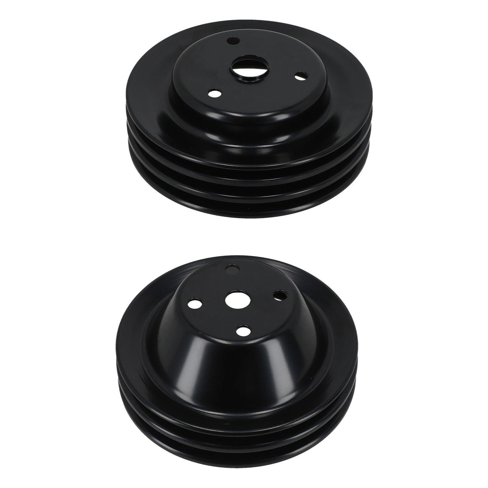 Double Groove Water Pump Pulley for Chevy Small Block V8 (1968-1986)