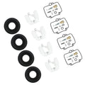 Set of 4 Carburetor Repair Kits for Suzuki GSXR1100 (1986–1998)