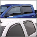 2X Smoke Tint Window Visor for Honda Civic 2Dr EM2 (2001–2005)