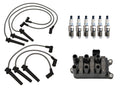 Set of 6 Denso Ignition Coil Wire & Double Platinum Spark Plugs for Mazda Mercury