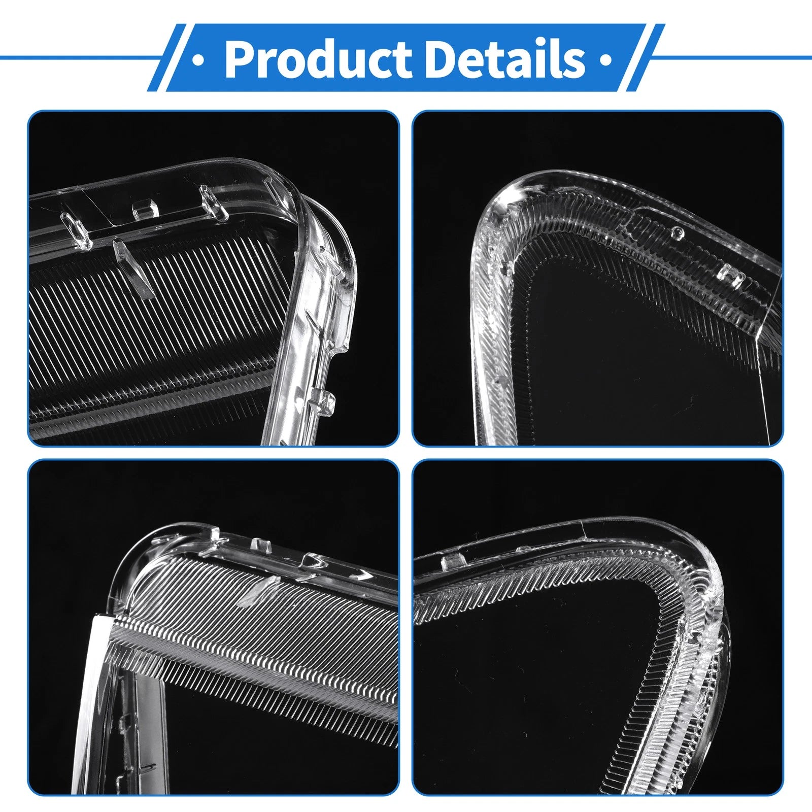 Headlight Lens Cover for Mitsubishi Pajero Sport (2013–2015)