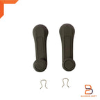 Grey Window Regulator Winder Handles for Isuzu Holden Rodeo (TF) (1997-2003)