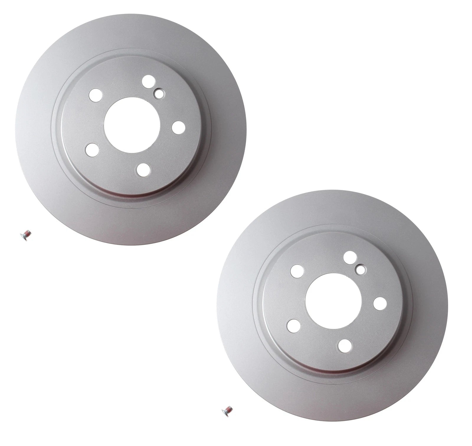 Set of 2 Rear Vented Brake Disc Rotors for Mercedes C207 W204 (300mm)