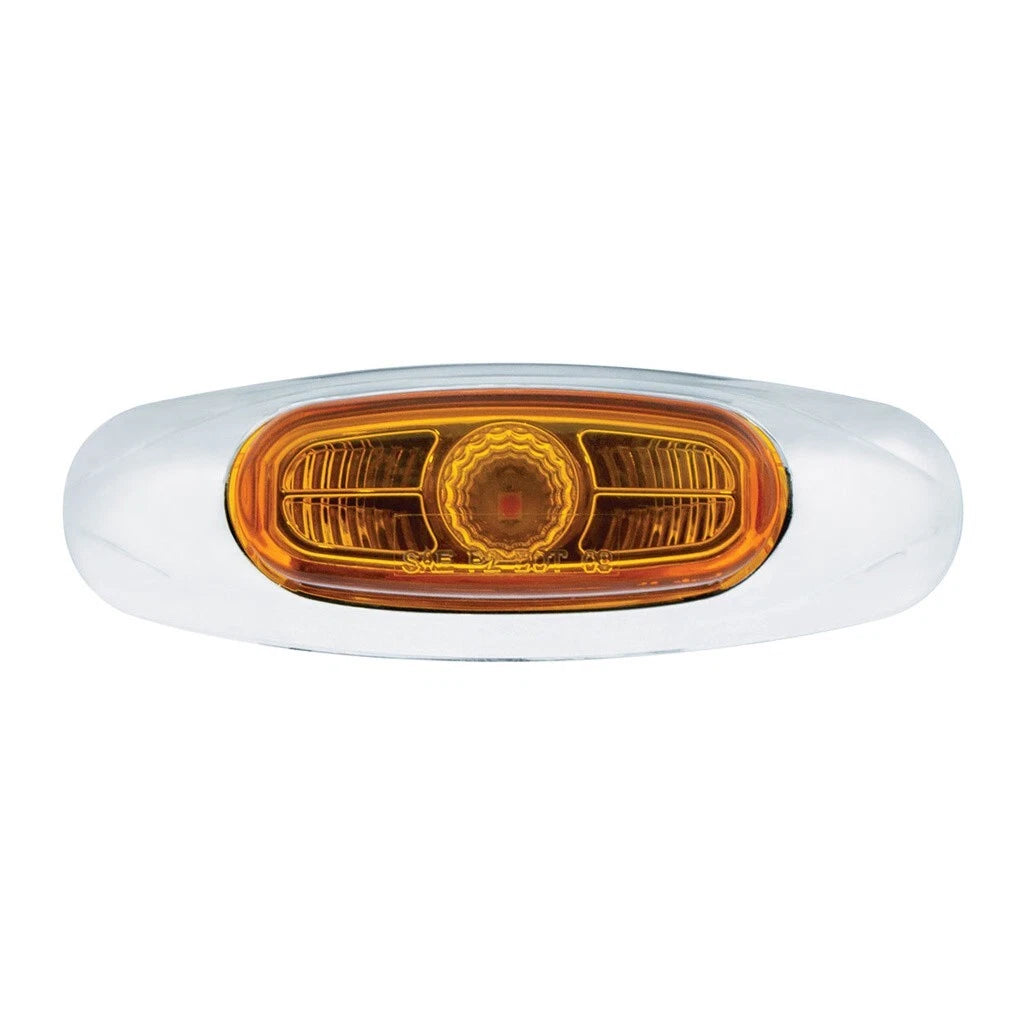 Amber LED Clearance Marker Turn Signal Light for Jeep Wrangler JL (2018–2024)