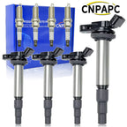 4X Ignition Coil Iridium Spark Plug for Toyota Corolla Prius (2000–2023) UF596