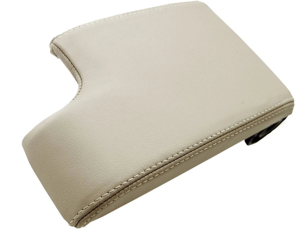 Center Console Armrest Cover for BMW E46 (1999–2004) Beige Leather Synthetic