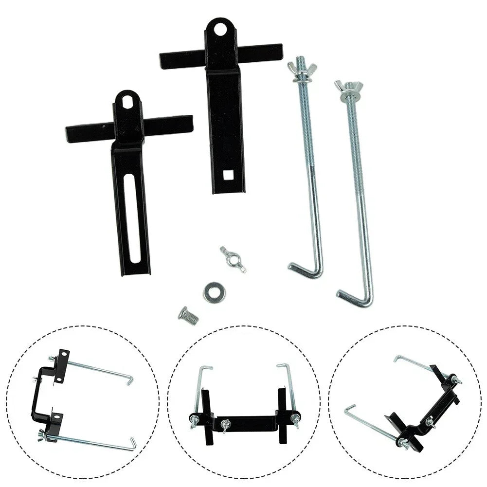 Battery Holder Rack Metal Bracket for Auto Truck Storage Tool Set