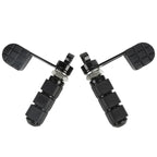 Foot Pegs Heel Support for Harley Sportster XL 883 1200 Softail FXWG FXR
