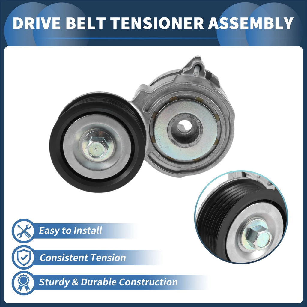 Belt Tensioner for Audi A6 (2004–2011) No. 06E903133S Metal