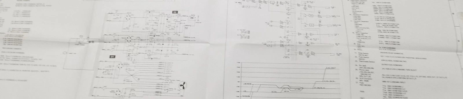 Yamaha EM2820 Service Manual and Parts List (Vintage)