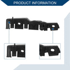 1pc Left Front Bumper Support Bracket No. 8P0807183B for Audi A3 (2008–2013)