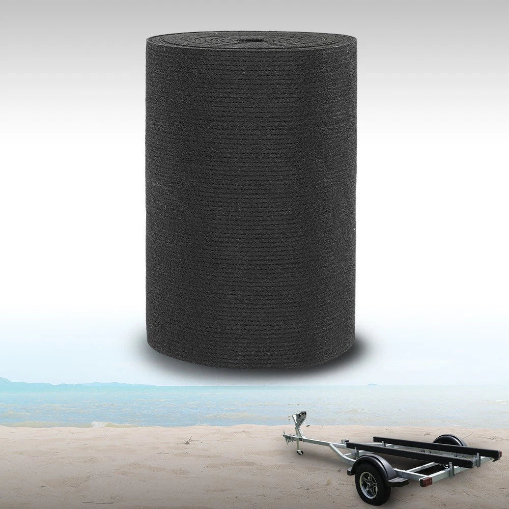 12" x 25' Ribbed Bunk Carpet for Marine Boat Trailer