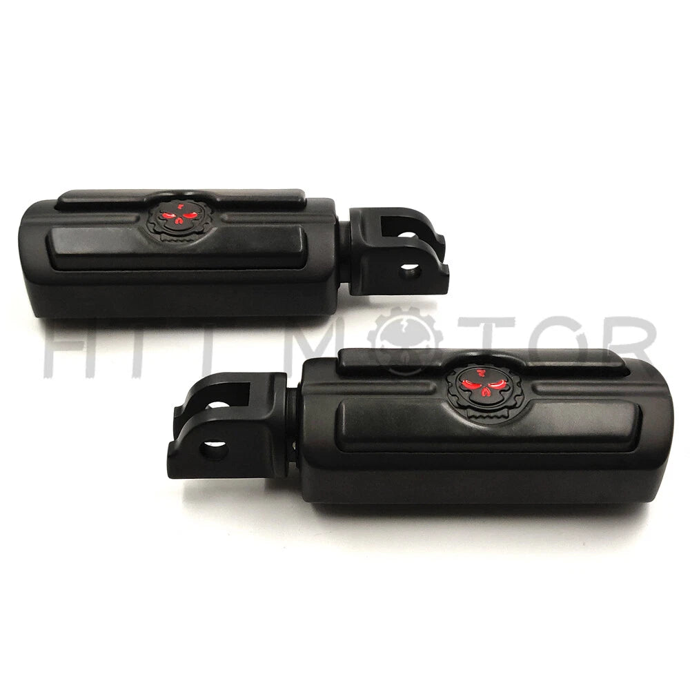 Black Gear Skull Footpeg for Harley Breakout FXBR / FXBRS (2018–2019)