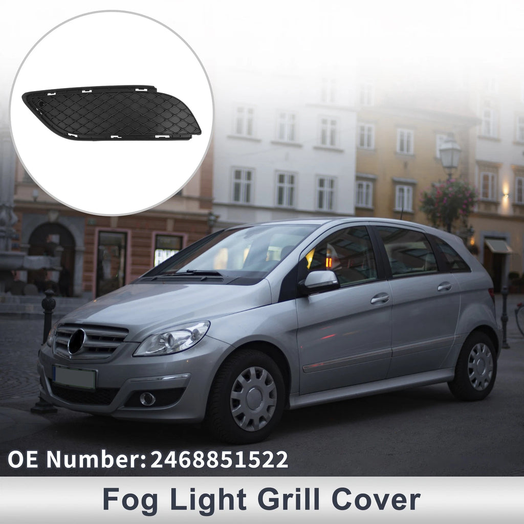 1 Pc Fog Light Grill for Mercedes-Benz B W246 (2012–2018) No. 2468851522 Black