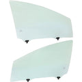 Set of 2 Front Door Glasses for Prius C
