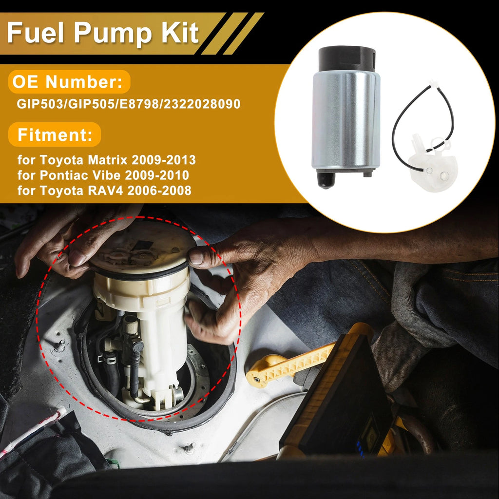 Set of 2 Metal Electric Fuel Pumps for Toyota Matrix (2009–2013) GIP503