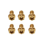 6pcs M8x35mm Titanium Torx Head Flange Screws for Motorcycle Bike