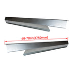 Set of 2 Slip-on Rocker Panels for Ford Focus (2008–2011)