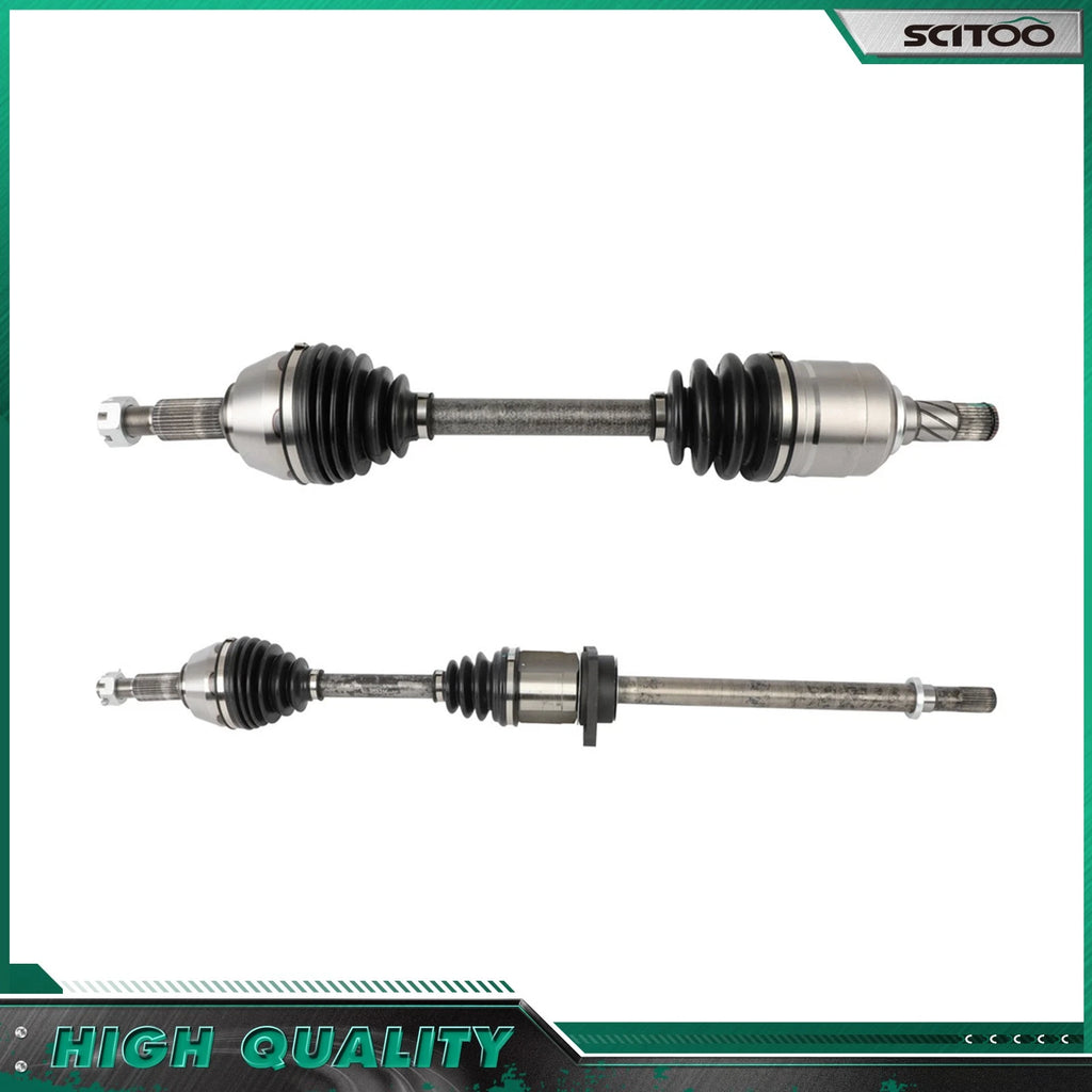 Set of 2 CV Axle Shafts for Nissan Maxima 3.5L (2009–2014)
