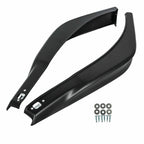 2X Front Bumper Spoiler Lip for Honda Accord 4DR (2013–2015) HFP Style Black