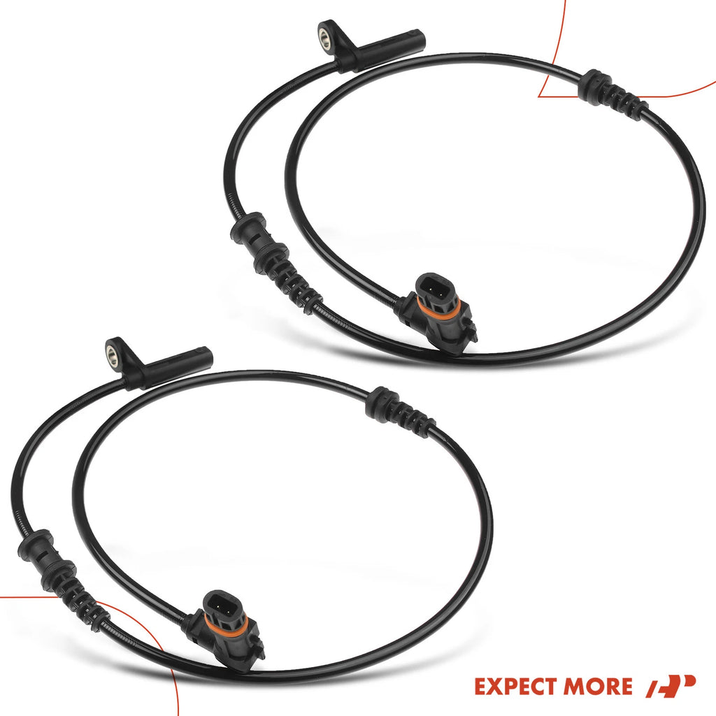 2X Front ABS Wheel Speed Sensor for Mercedes-Benz C300 C350 (2008–2011)