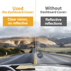Dashboard Cover for Toyota Aygo (2005–2014) Dash Mat Carpet Gray