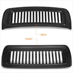 Front Bumper Hood Grill for Dodge Ram 2500/3500 (2010–2018) - ABS Plastic