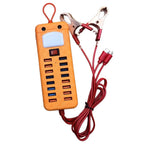 16-Port USB Car Battery Power Adapter for Multi Device Charging