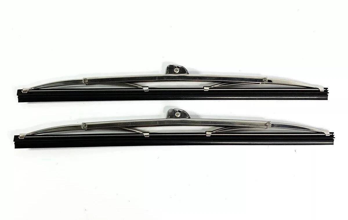 Wiper Blades Front Polished Stainless Steel Wrist Type for Pair (2011–2018)
