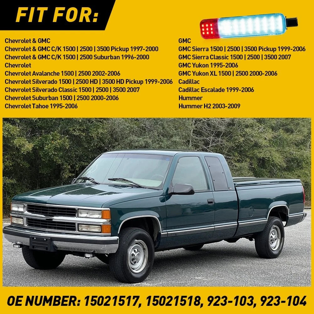 LED Door Panel Lights for Chevy/GMC C/K Tahoe Yukon (1997–Present)