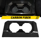 Carbon Fiber Rear Cup Holder Trim for Ford F150 (2015–2020)