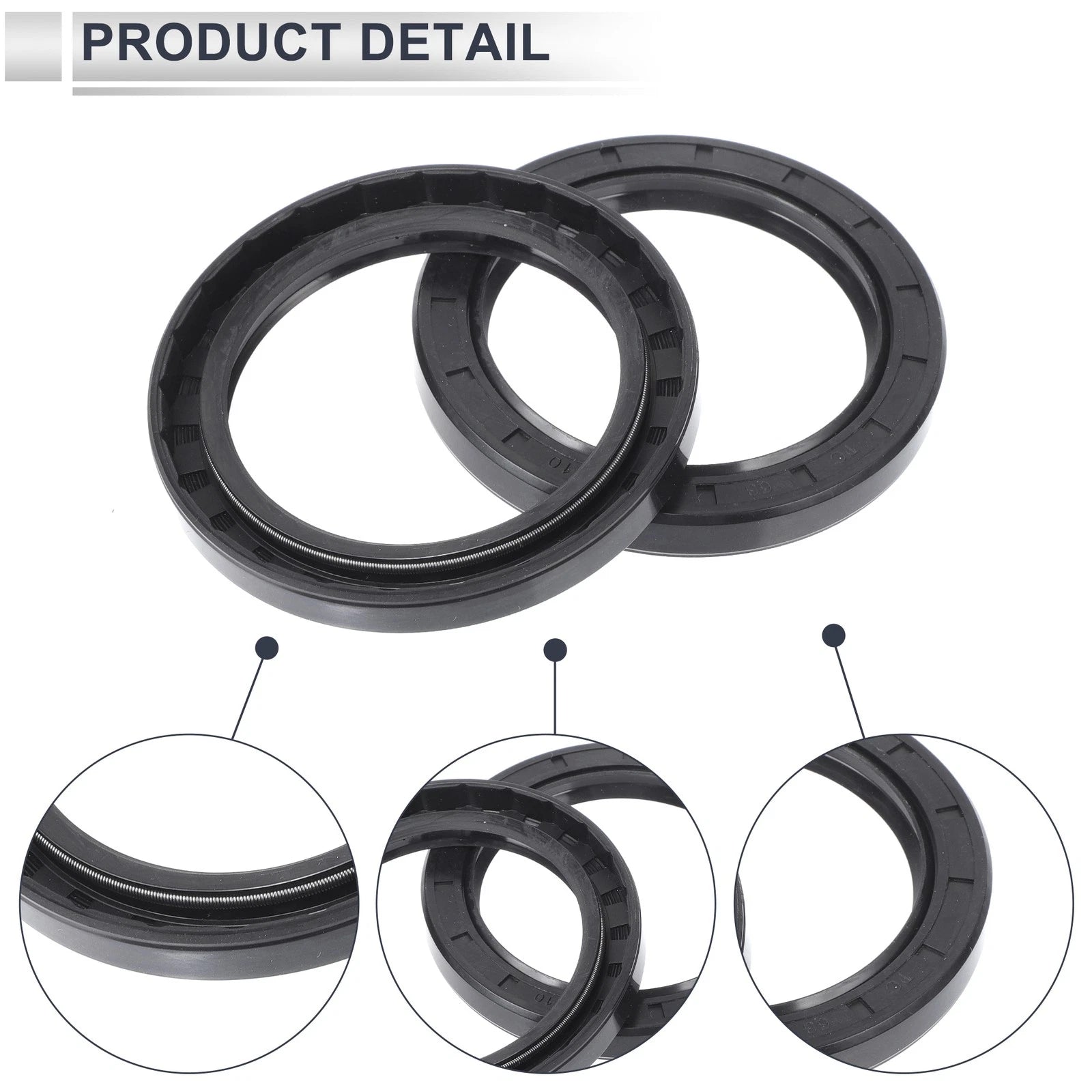 Set of 5 Oil Seal Rotary Shaft Seal NBR Rubber 63x85x10mm
