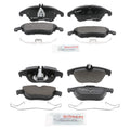Set of 4 Bosch Quietcast Disc Brake Pads for Mercedes W204 C250 C300 C350 (2008–2015)
