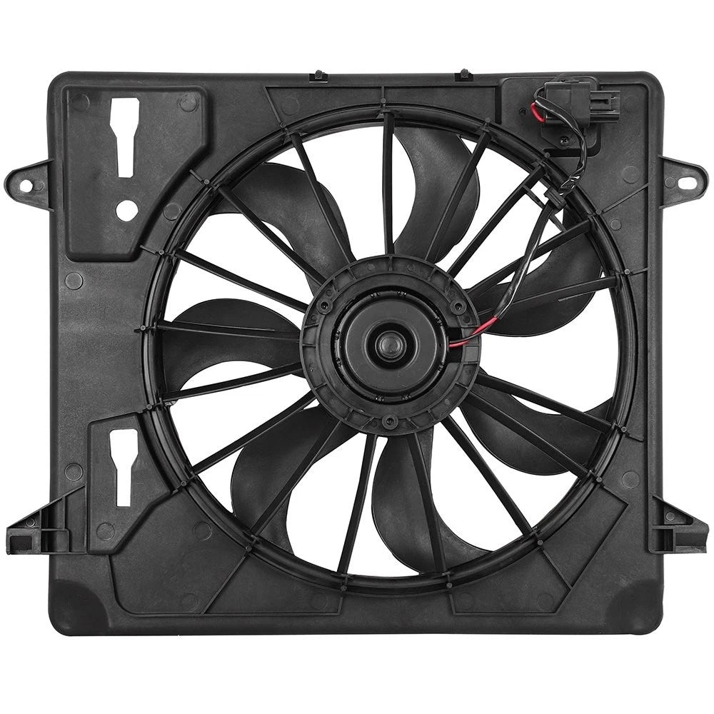 Electric AC Condenser Cooling Fan Kit for Jeep Wrangler (2007–2011)