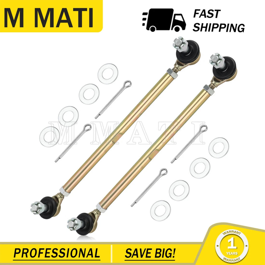 Set of 2 Tie Rod Ends for Yamaha Warrior 350 YFM350X (1987–2004)