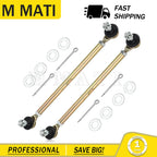 Set of 2 Tie Rod Ends for Yamaha Warrior 350 YFM350X (1987–2004)