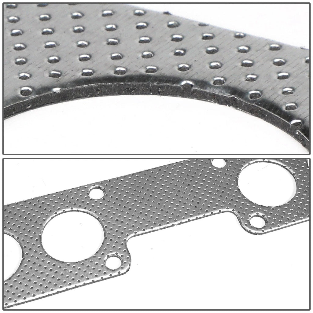 Exhaust Manifold Header Gasket Set w/Bolts for Nissan 240SX (1989–1990)